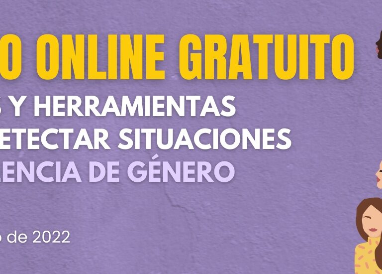 Taller online: claves y herramientas para detectar situaciones de violencia de género